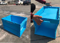 Transparente feste zusammenklappbare Plastikkiste für kampierende Lagerung 600 * 400 * 360
