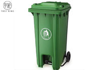 240 Liter rechteckige Wheelie-Behälter-Behälter mit Fuß-Pedal für Abfall-Abbau