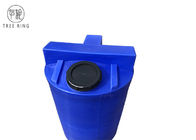 100 Gallonen-Polywasser-Behälter-zylinderförmiger blauer Notfall Innen für Haus